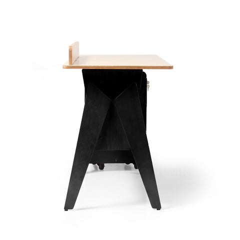 Resu - Work Table With Movable Pedestal