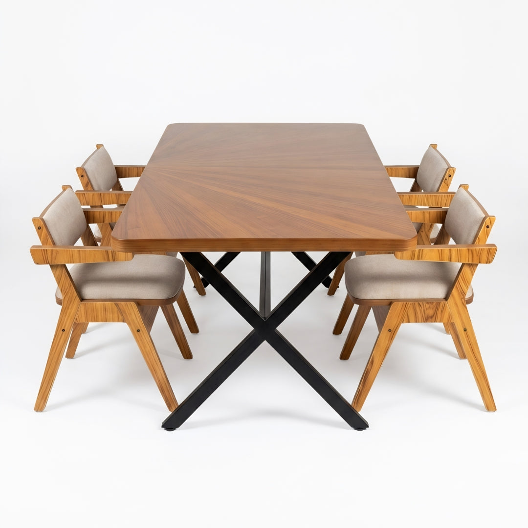 Ele - Four Seater Dining Table