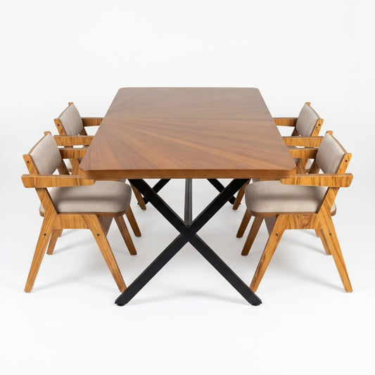 Ele - Four Seater Dining Table