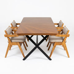 Ele - Four Seater Dining Table
