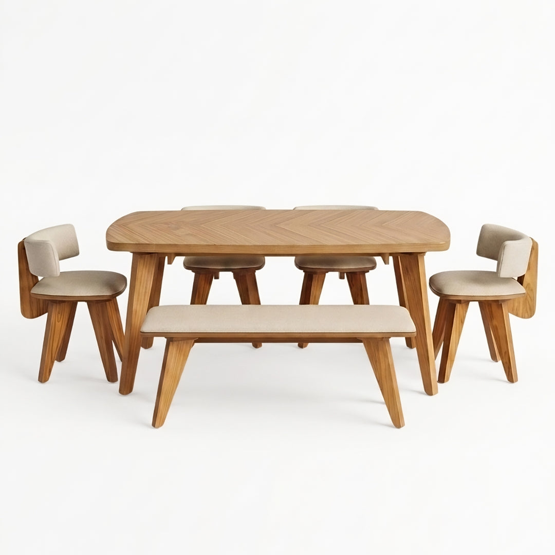 Wabi-Sabi - Six Seater Dining Table