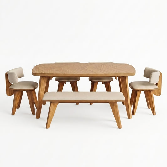 Wabi-Sabi - Six Seater Dining Table