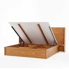 Azuk - Double bed with storage