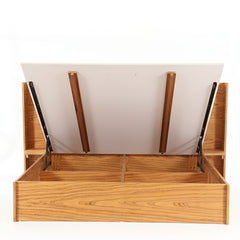 Azuk - Double bed with storage