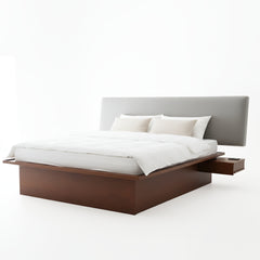 Okan - Double bed with storage