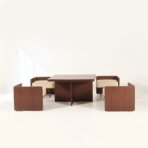 Raga - Coffee table with stools