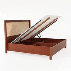 Kitsu - Double bed with storage